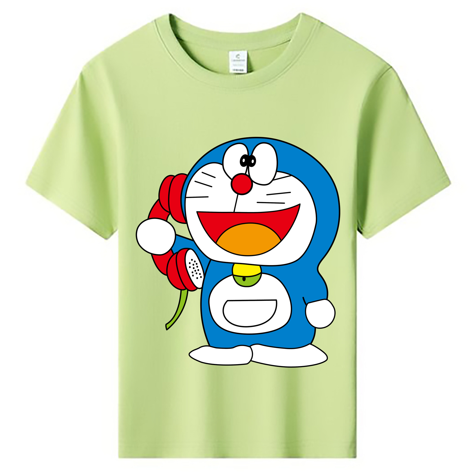 （画像用） ドラえもん Doraemon 綿100％キッズTシャツ（フロントプリント）